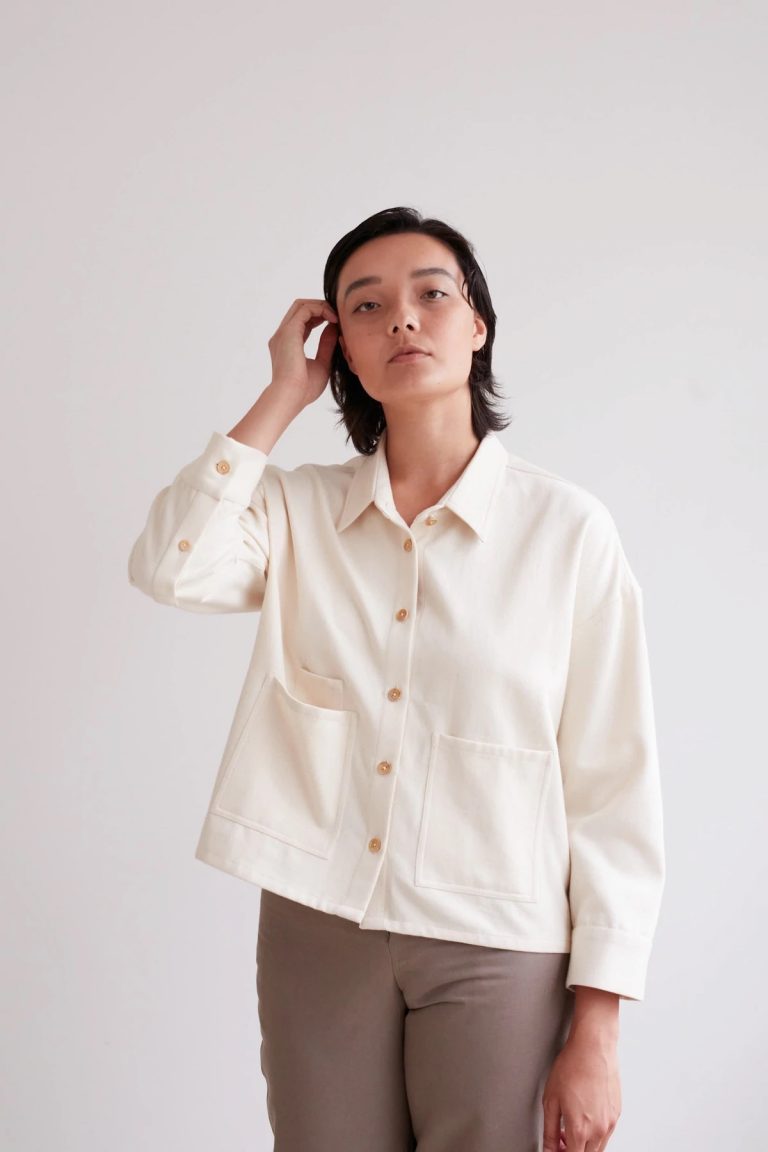 The Modern Sewing Co. Over Shirt - The Fold Line
