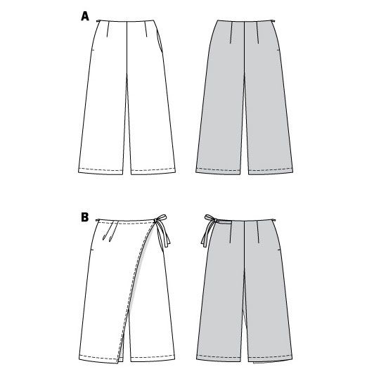 Burda Trousers 6035 - The Fold Line