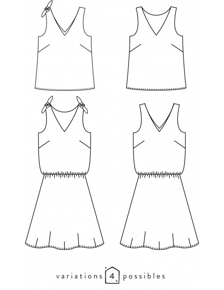 Atelier Scämmit Talisman Top or Dress - The Fold Line