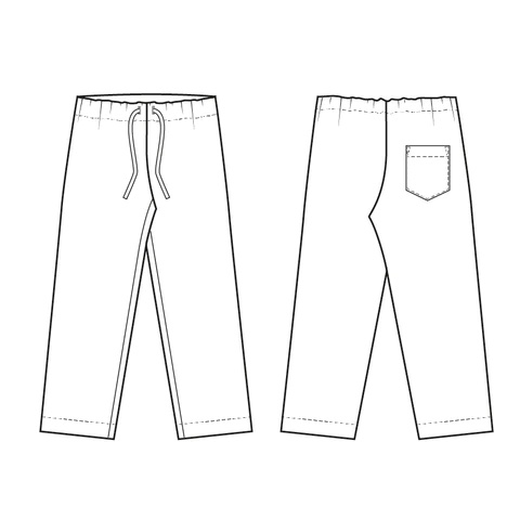 Wardrobe by Me Children's PJ Pants - The Fold Line