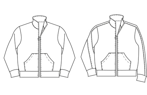 Wardrobe by Me Children's Zipper Jacket - The Fold Line