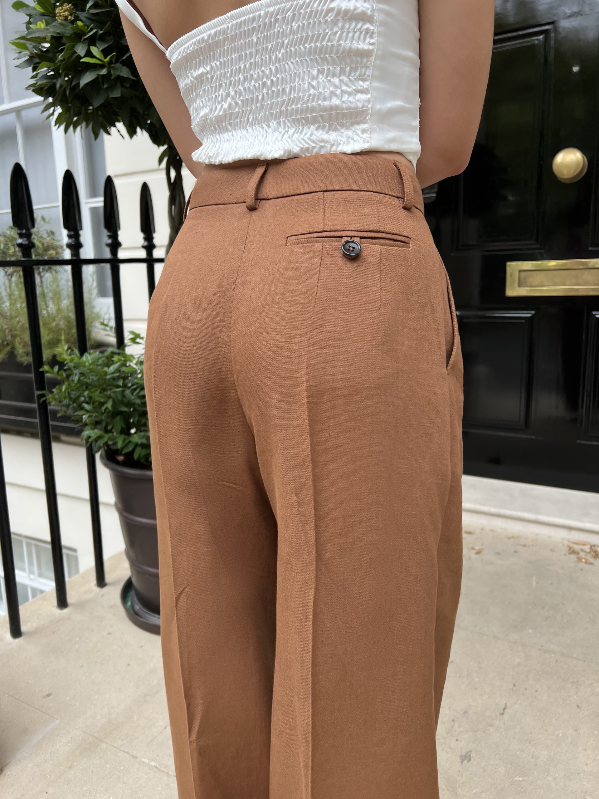 Front Pleated Trousers PDF Swing Pattern by Angela Kane