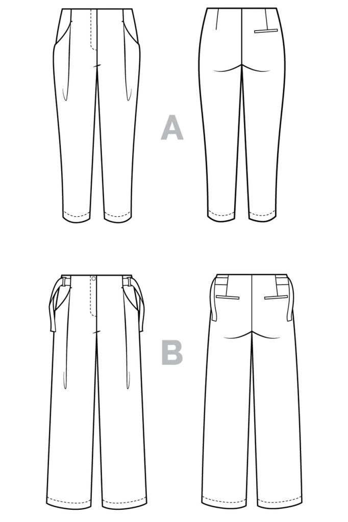 Closet Core Patterns Mitchell Trousers - The Fold Line