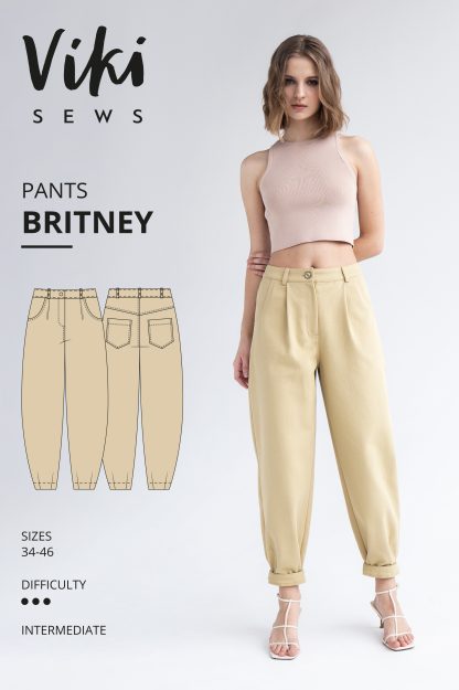 Vikisews Britney Pants - The Fold Line