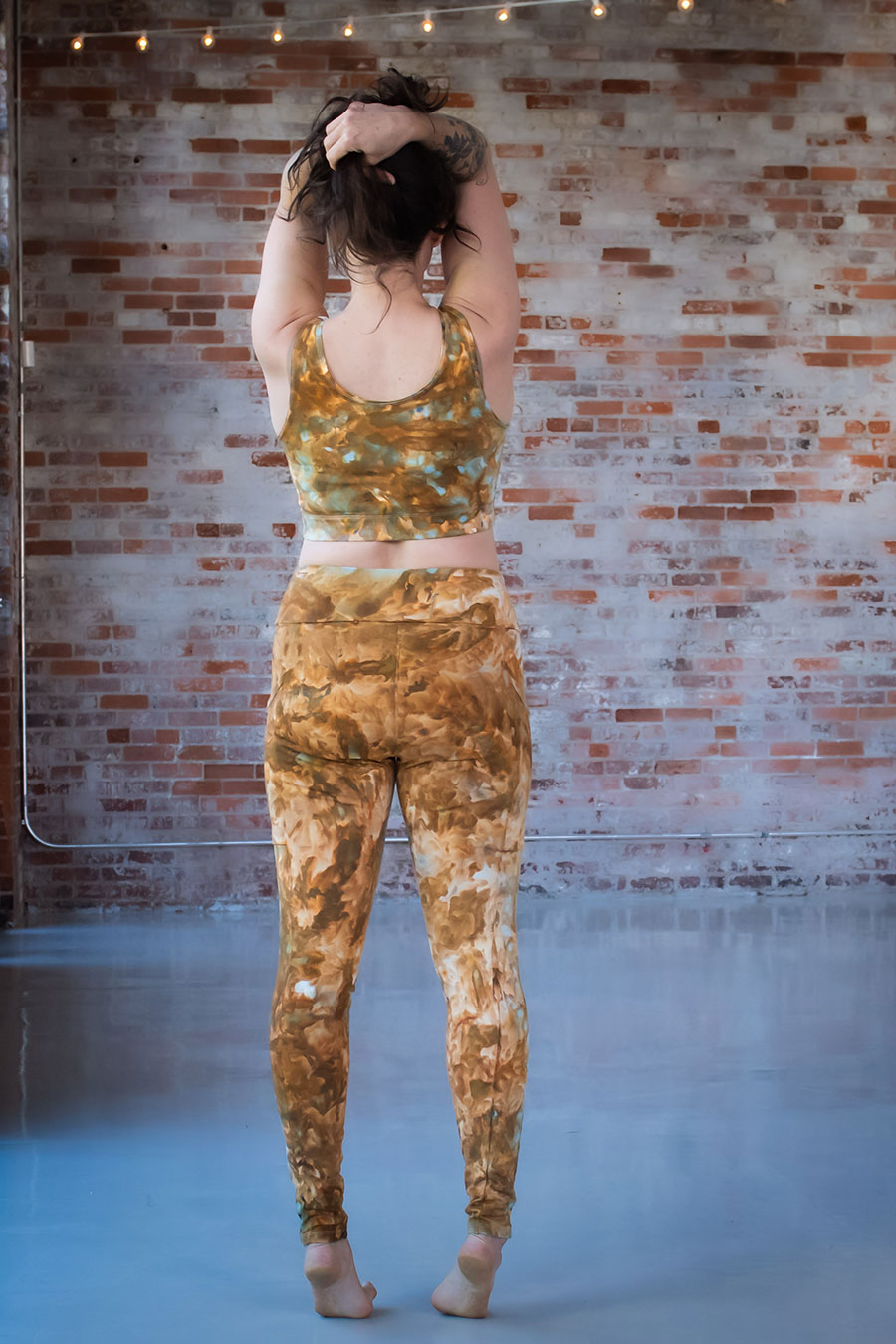 Sew Liberated Limestone Leggings and Top - The Fold Line