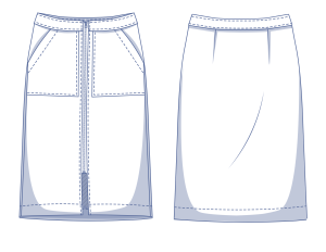Fibre Mood Bay Skirt - The Fold Line