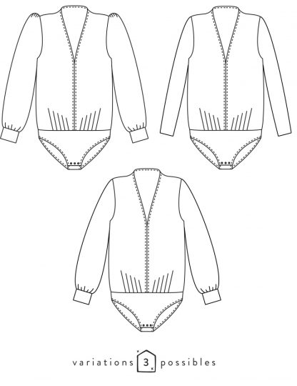 Atelier Scämmit Pulp Bodysuit - The Fold Line