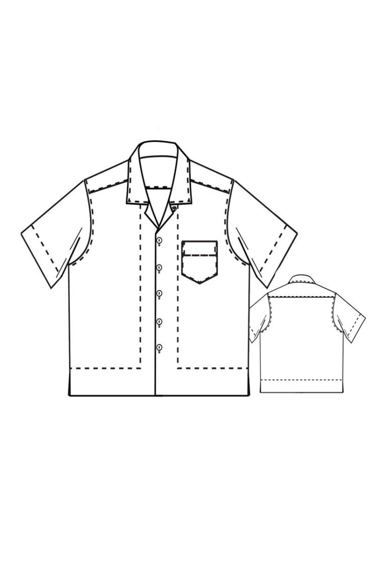 Merchant & Mills Men's All State Shirt - The Fold Line