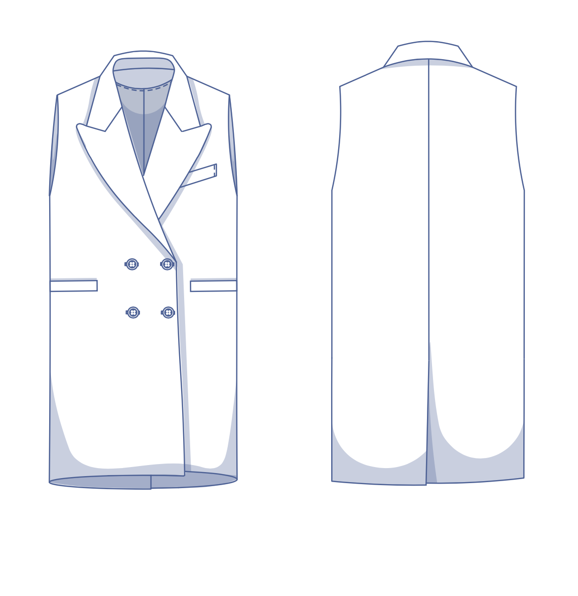 Free Downloads Illustrator Vest Flat Sketches
