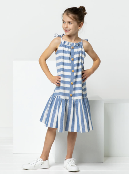 Style Arc Children's Claudia Dress - The Fold Line