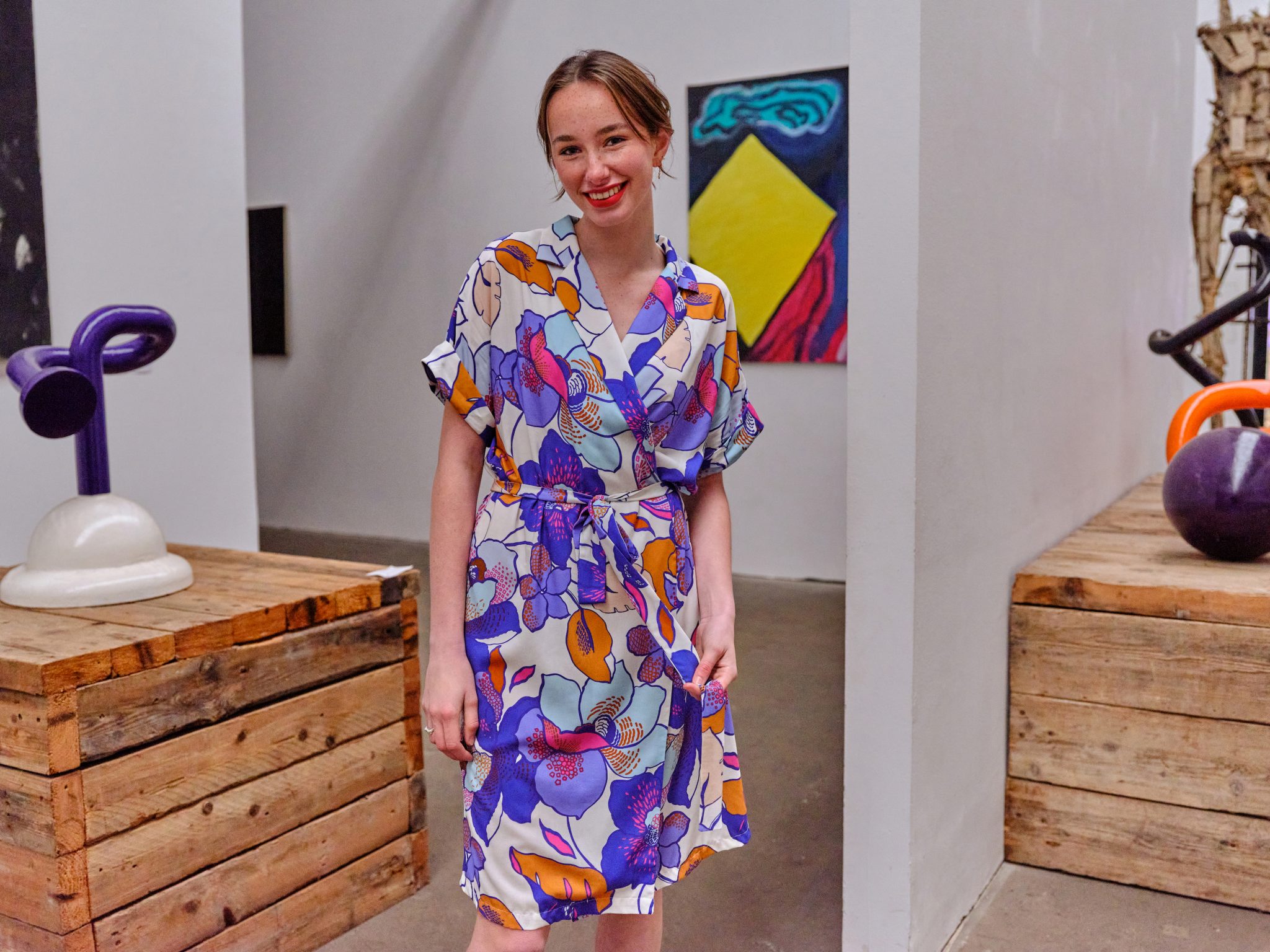 Atelier Jupe Florence Wrap Dress - The Fold Line