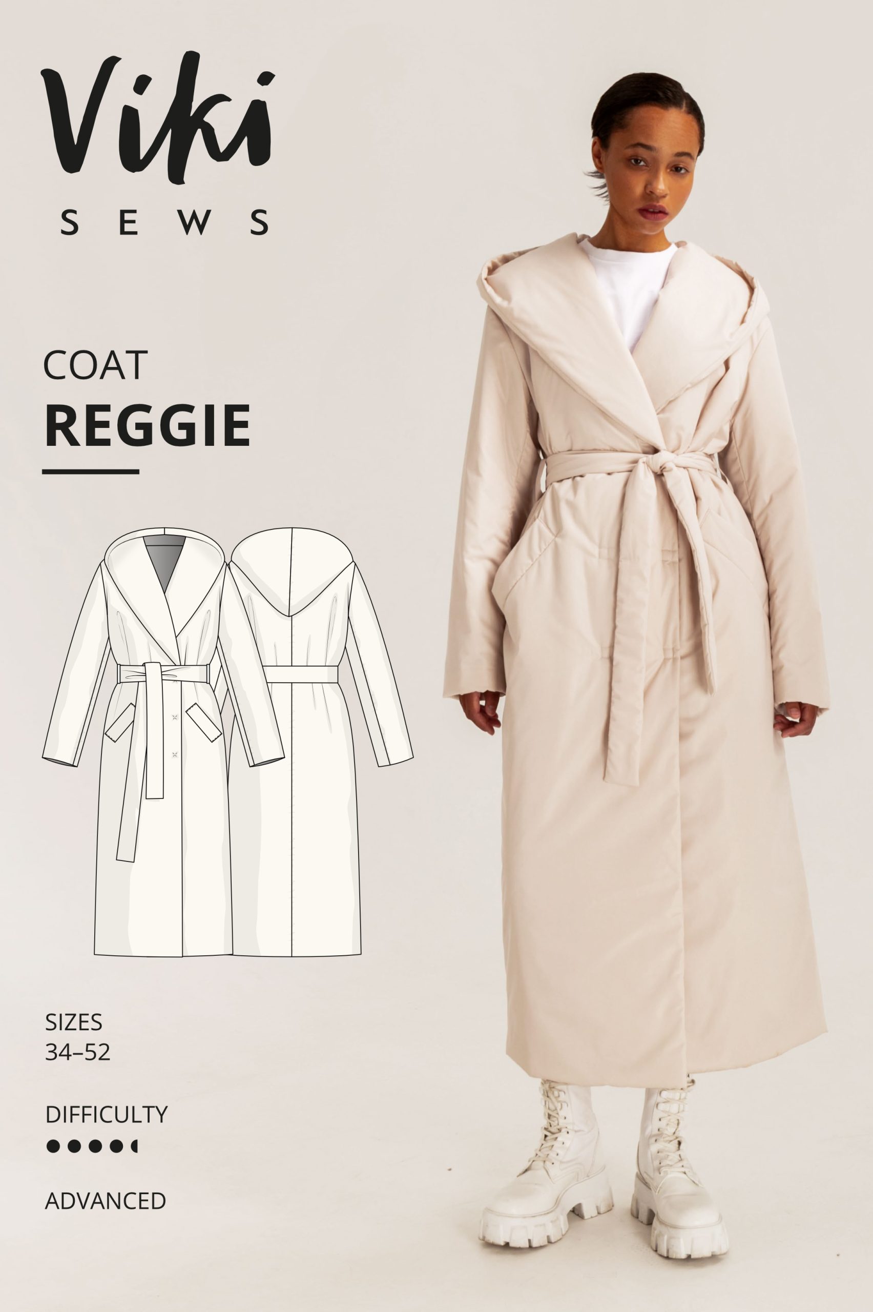 Vikisews Reggie Coat - The Fold Line