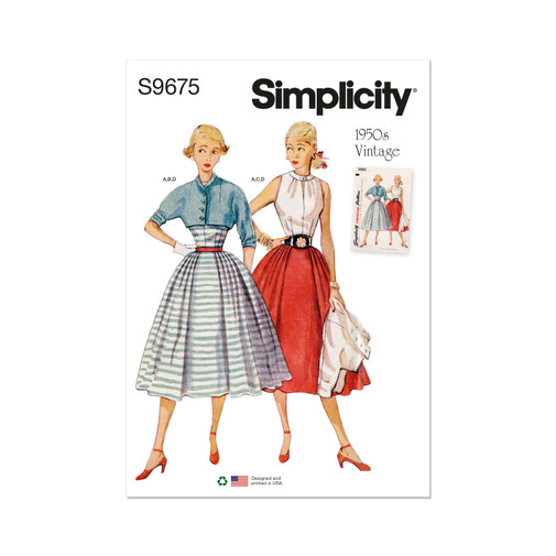 Simplicity Vintage Outfit S9699 - The Fold Line
