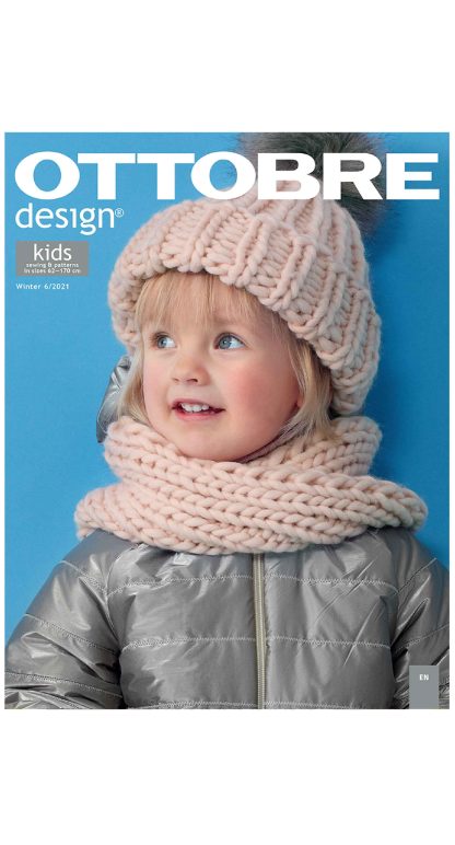 A sewing pattern magazine from OTTOBRE Design on The Fold Line. A magazine with 37 patterns for babies and children with comprehensive sewing instructions. The full-size patterns are printed on six large pattern sheets.