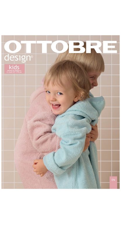 A sewing pattern magazine from OTTOBRE Design on The Fold Line. A magazine with 34 patterns for babies and children with comprehensive sewing instructions. The full-size patterns are printed on six large pattern sheets.