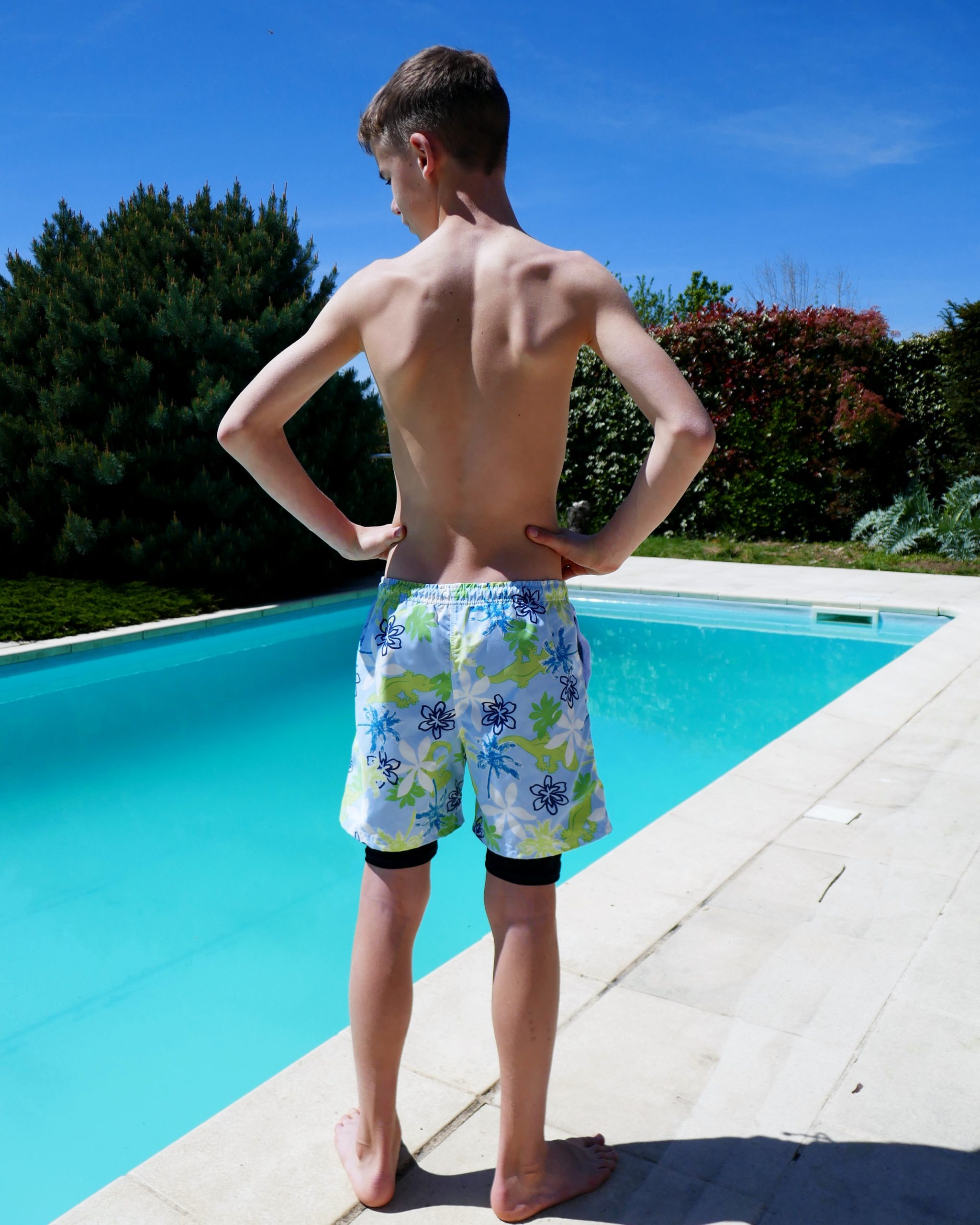 Petits D'om Gecko Swim/Sports Shorts - The Fold Line