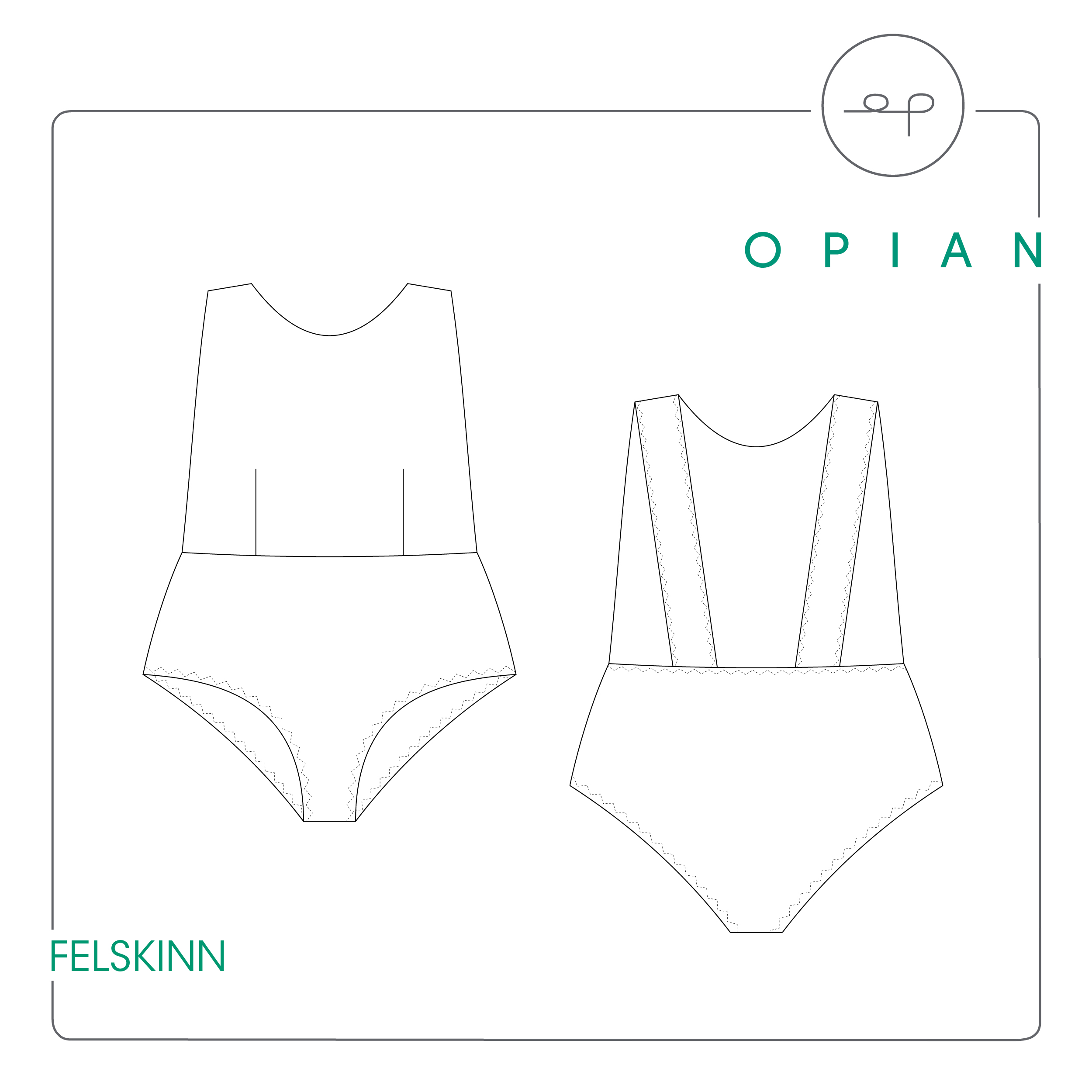 Opian Felskinn Swimsuit - The Fold Line