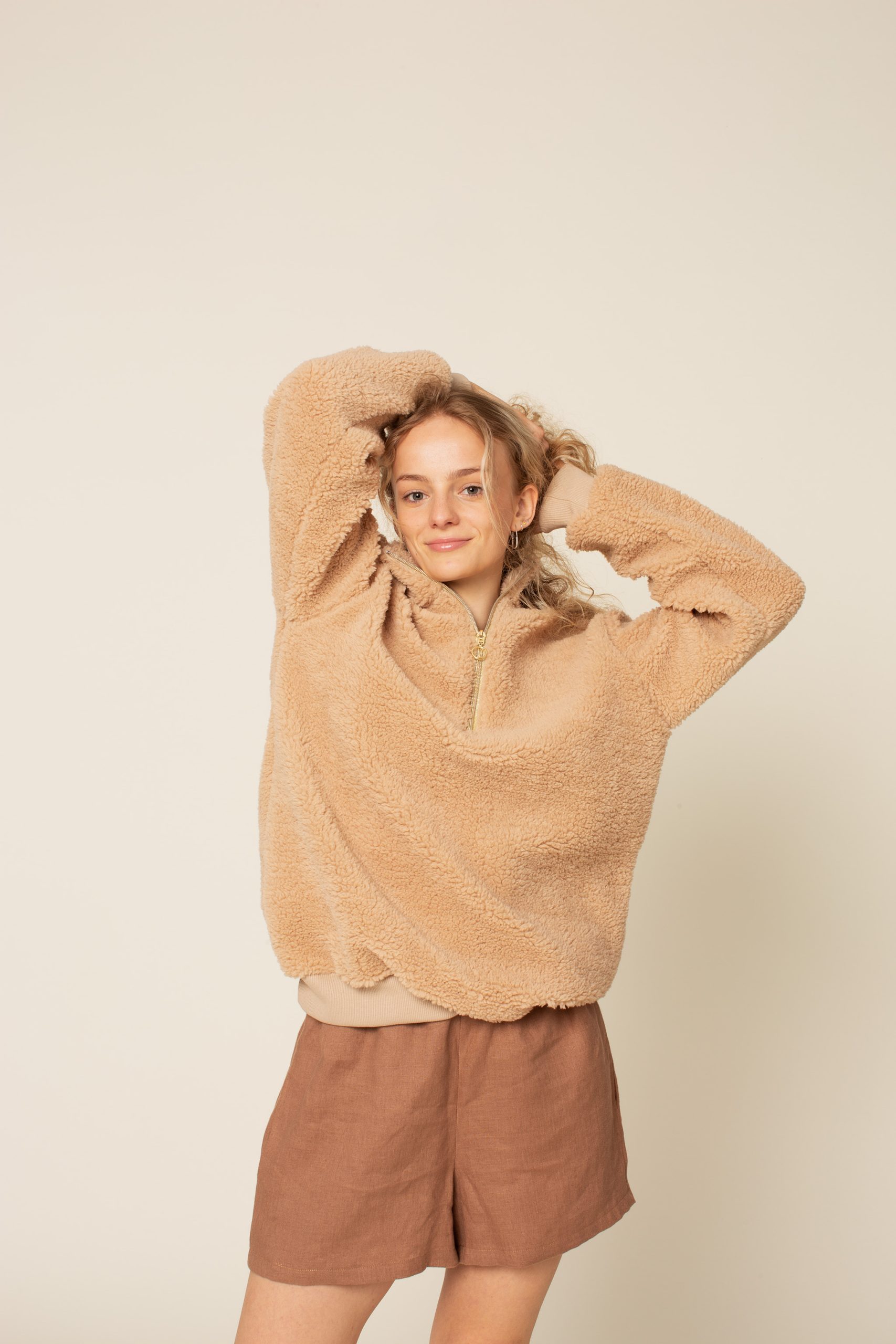 Wardrobe by Me Half Zipper Sweater - The Fold Line