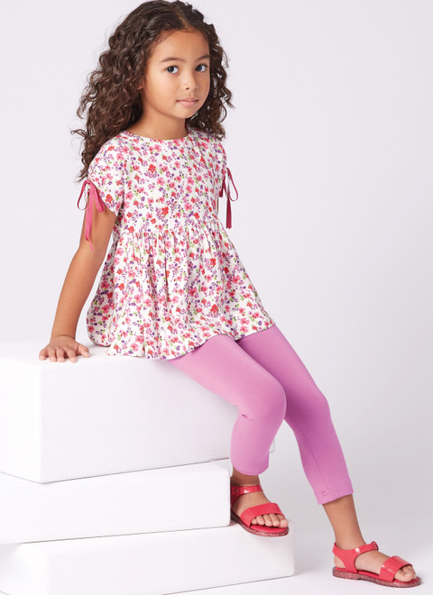 Simplicity Child/Teen Tunic and Leggings S8566 - The Fold Line