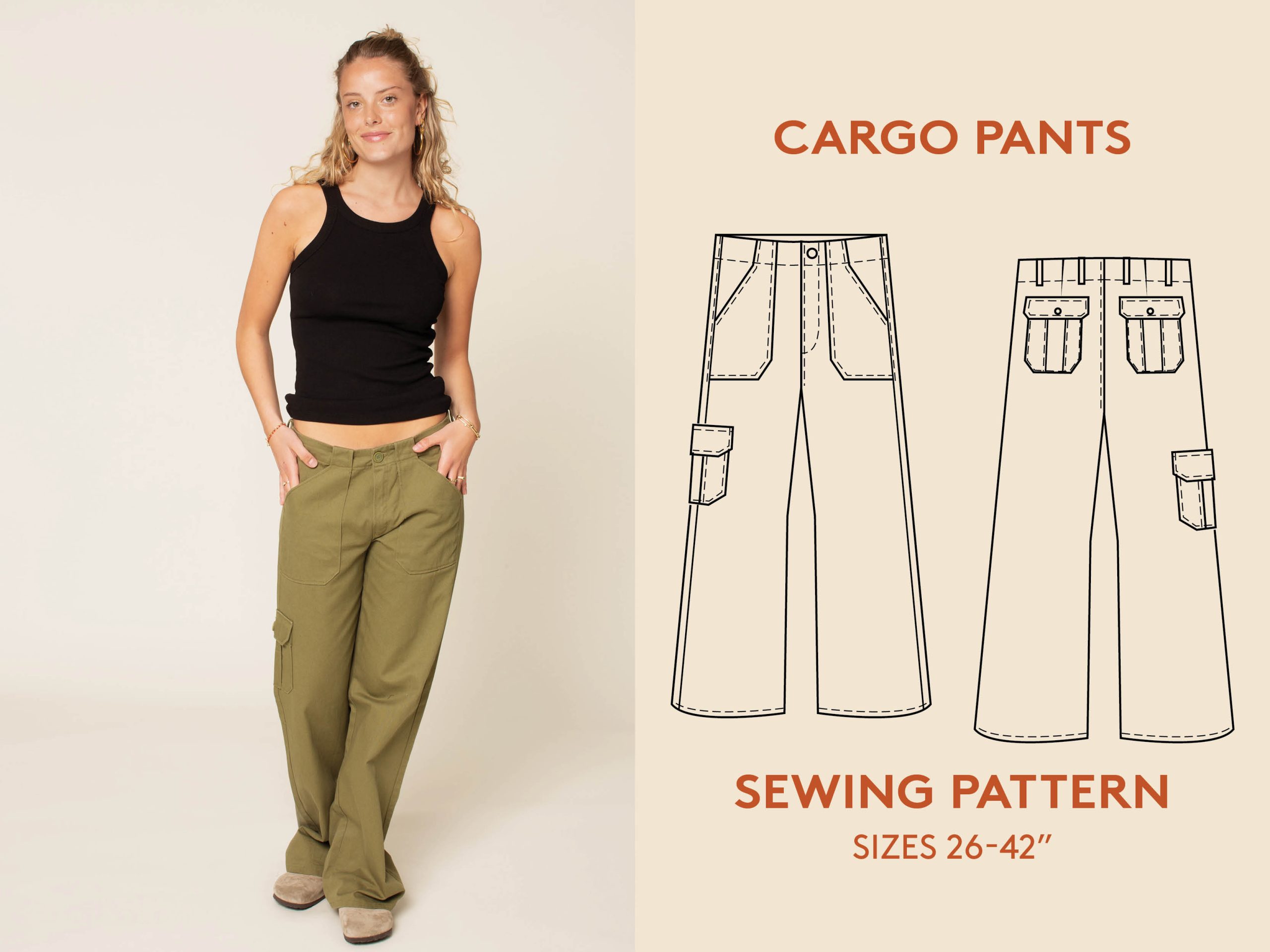 Pants Sewing Patterns | DRCOS Patterns & How To Make