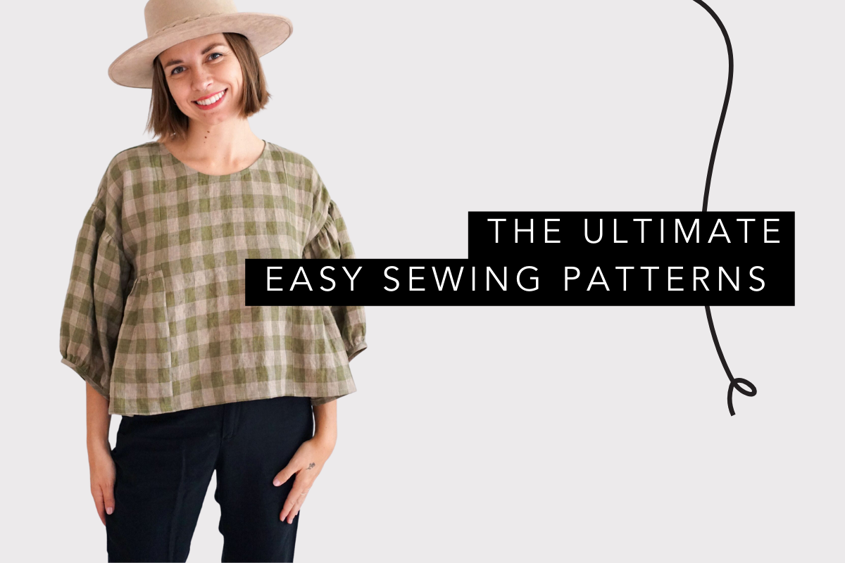 Sewing Patterns Beginner Sewing Pattern Women Beginner Sewing