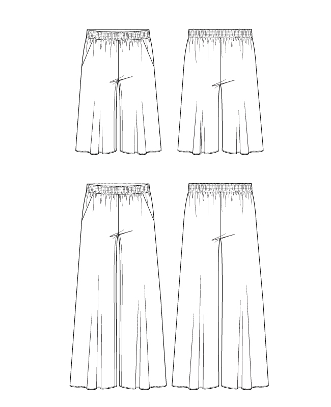 Itch to Stitch Icaria Pants - The Fold Line