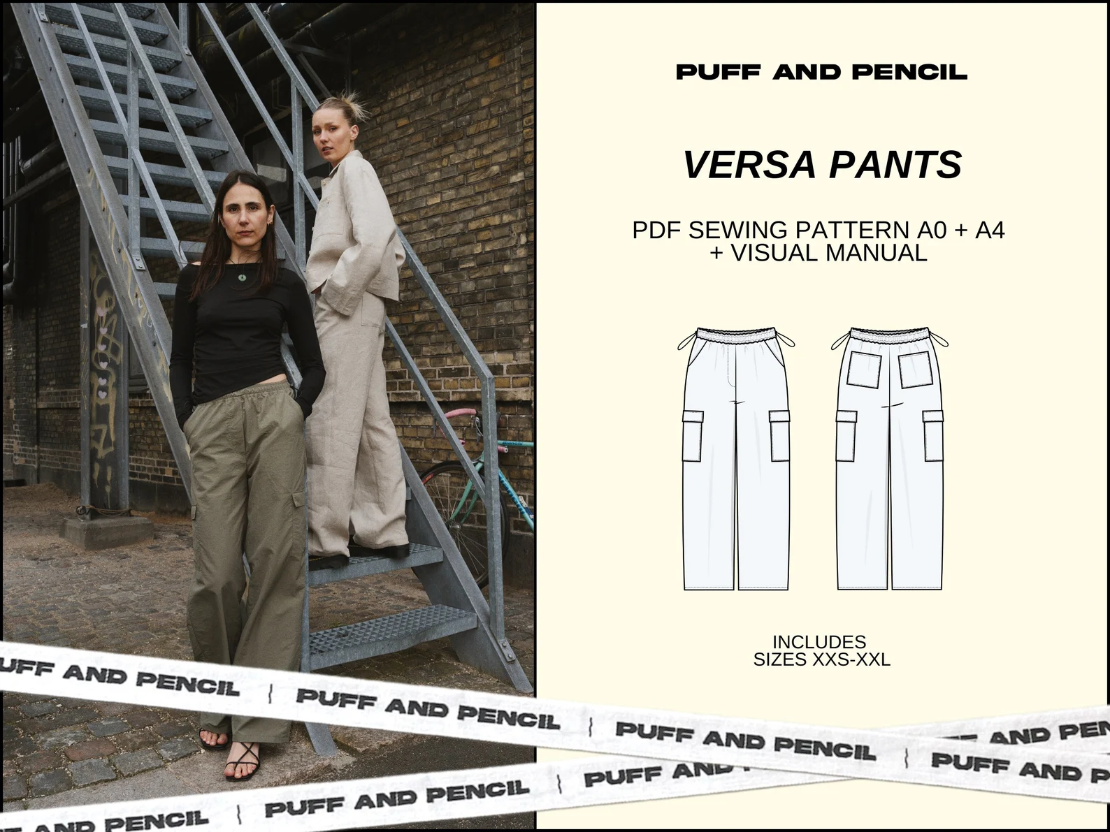 Puff and Pencil Versa Pants - The Fold Line