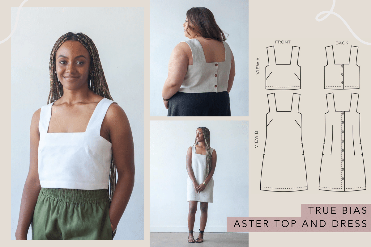 DIY Chanel-Inspired Mini Dress with Square-Neckline PART 2 + Sewing Pattern  