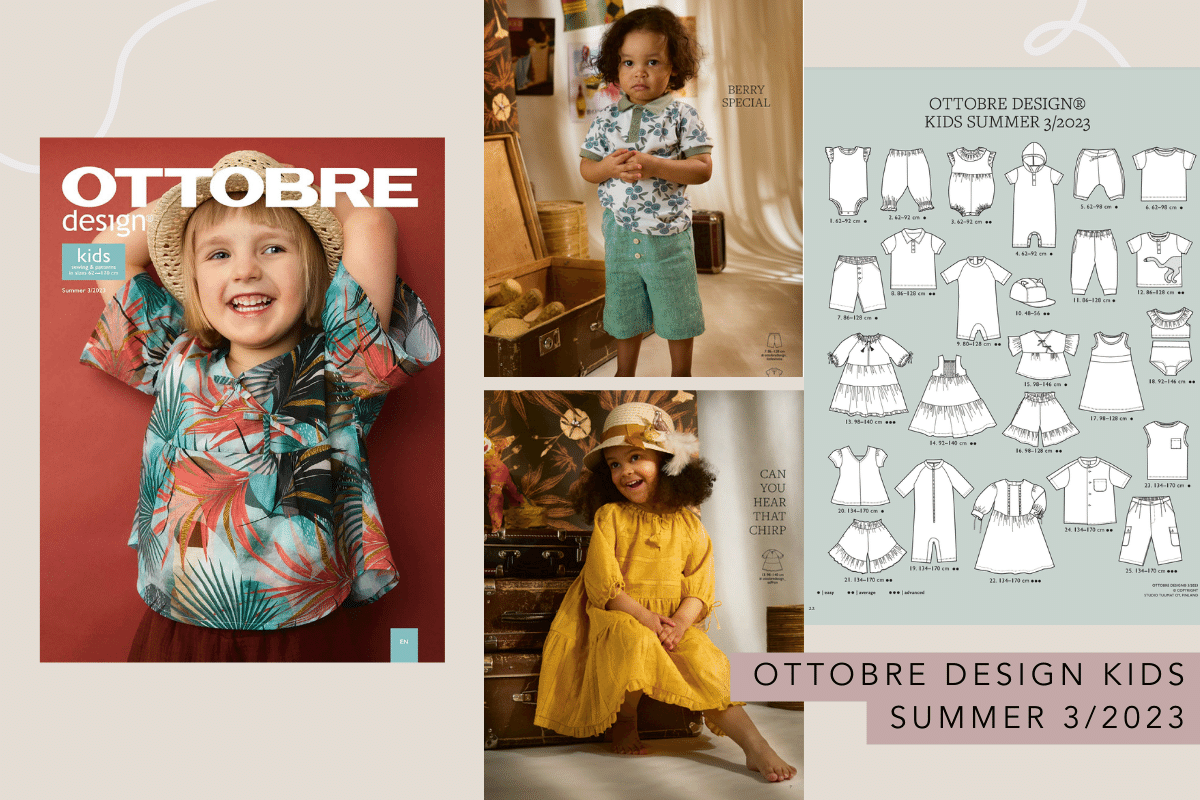 We just launched three new sewing patterns for kids and it's cuteness – By  Hand London