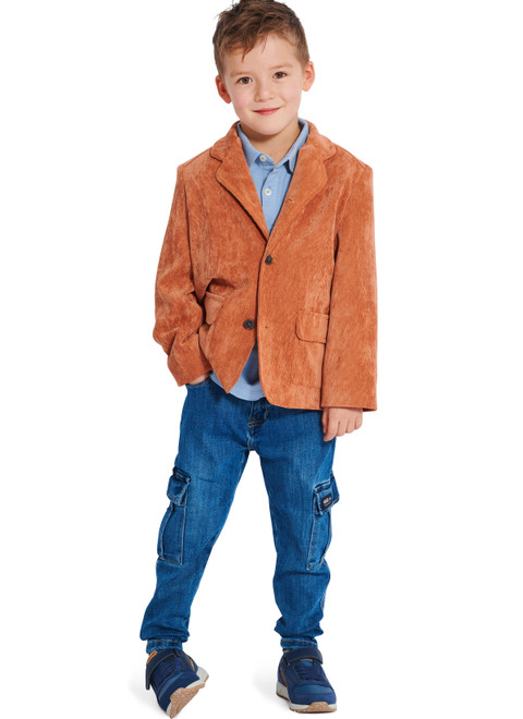 Burda Child Jacket & Waistcoat 9234 - The Fold Line