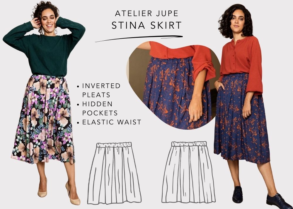 Atelier Jupe Stina Skirt - The Fold Line