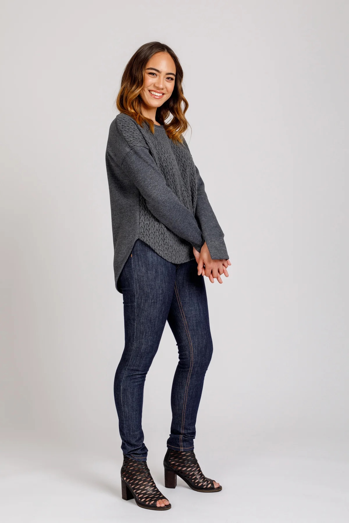 Megan Nielsen Jarrah Sweater - The Fold Line