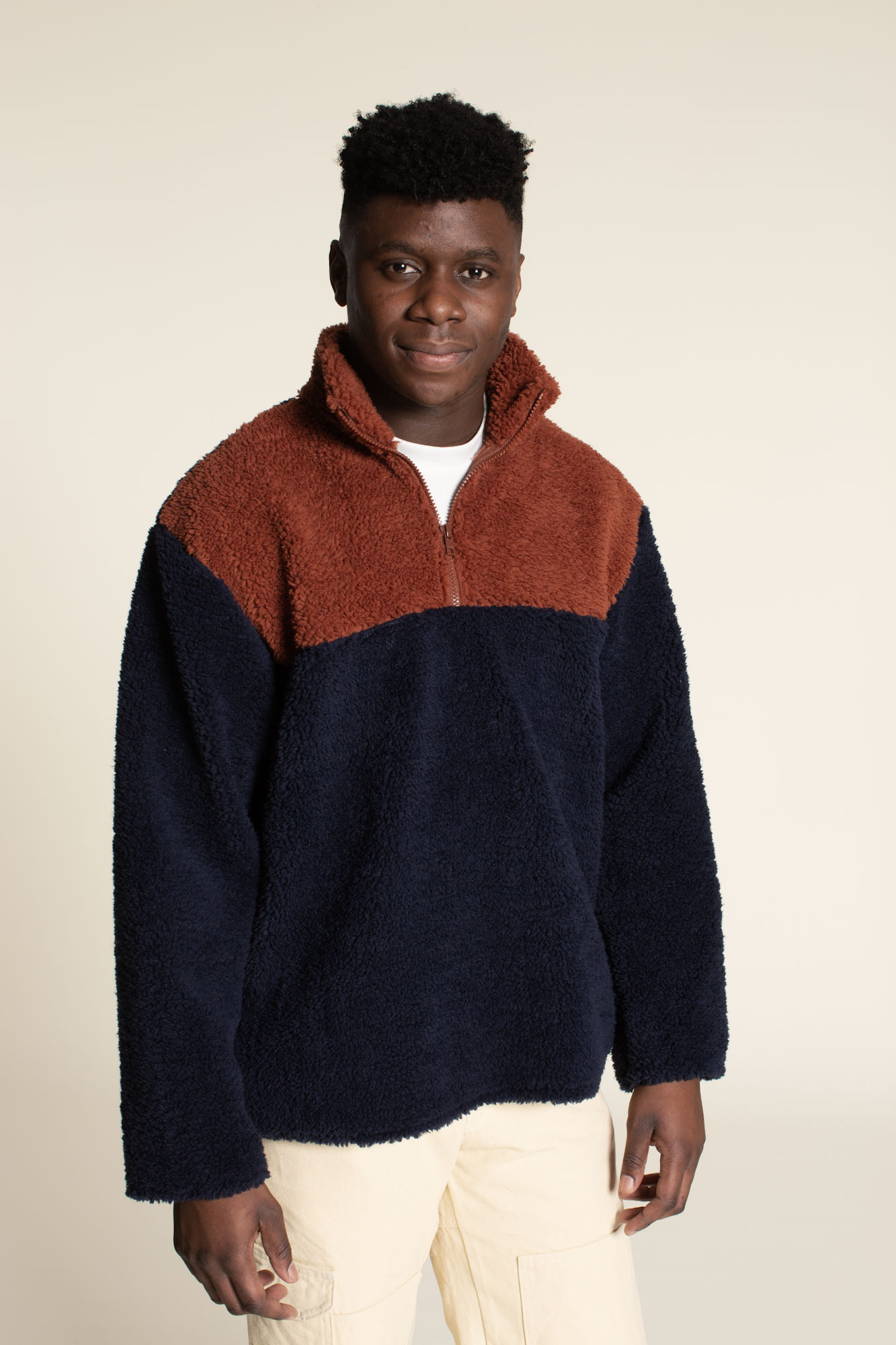 Wardrobe by Me Men's Zip-up Sweater - The Fold Line